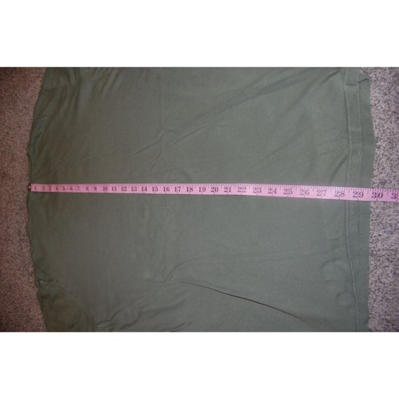 2019 Woodstock 50th Anniversary Green American Flag Short Sleeve T-Shirt Mens XL - Picture 7 of 7